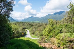 Arthur's Pass National Park in the background. 