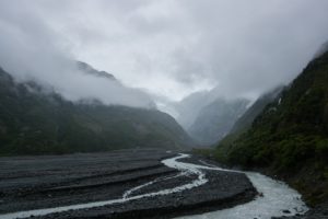 The river in the moraines.