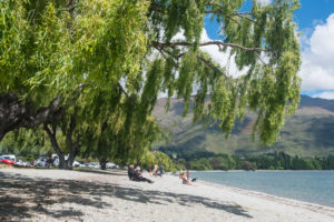 A nice place to enjoy the sun and the view.