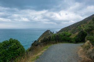 The view at the top of the first slope.
