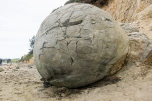 Erosion continues to create new boulders. 