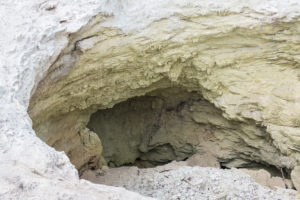 "Devil's Home", le cratère "La maison du diable".