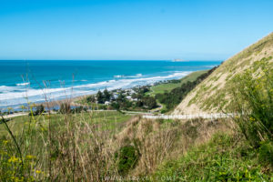The view from "Ocean Beach Lookout".