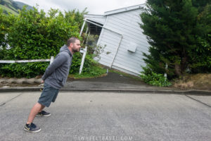 Baptiste playing with gravity!