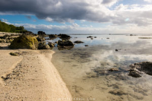 Black Rock et ses eaux transparentes. 