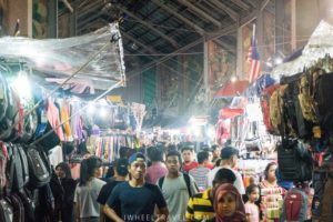 At the beginning of the market is not too crowded yet...