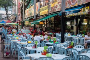 Everything is ready to welcome a lot of people in a few minutes.