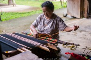 It will take two weeks to make this sarong.