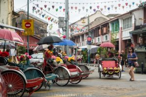 A bit tired to walk? Trishaws' drivers are waiting for you!