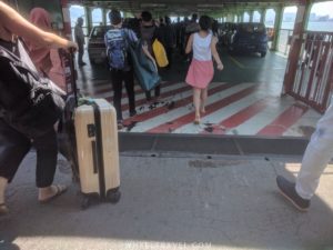 Let's embark in the ferry!