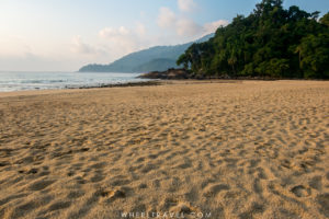 What a beautiful beach just for us!