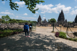 Prambanan handicap accessibilité fauteuil roulant