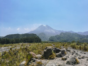 Gunung Merapi volcano Java Indonesia