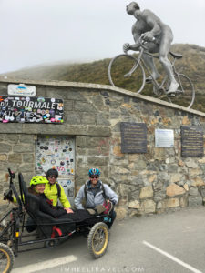 Col du tourmalet pyrénées handicap cimgo