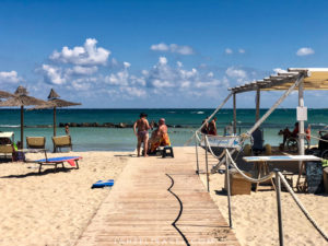 Torre Guaceto plage fauteuil roulant