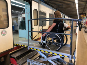 Train handicap pmr bari aeroport