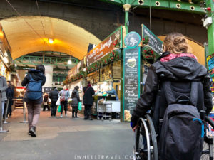 Borough market london wheelchair