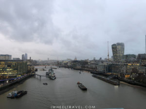 View from Tower Bridge london