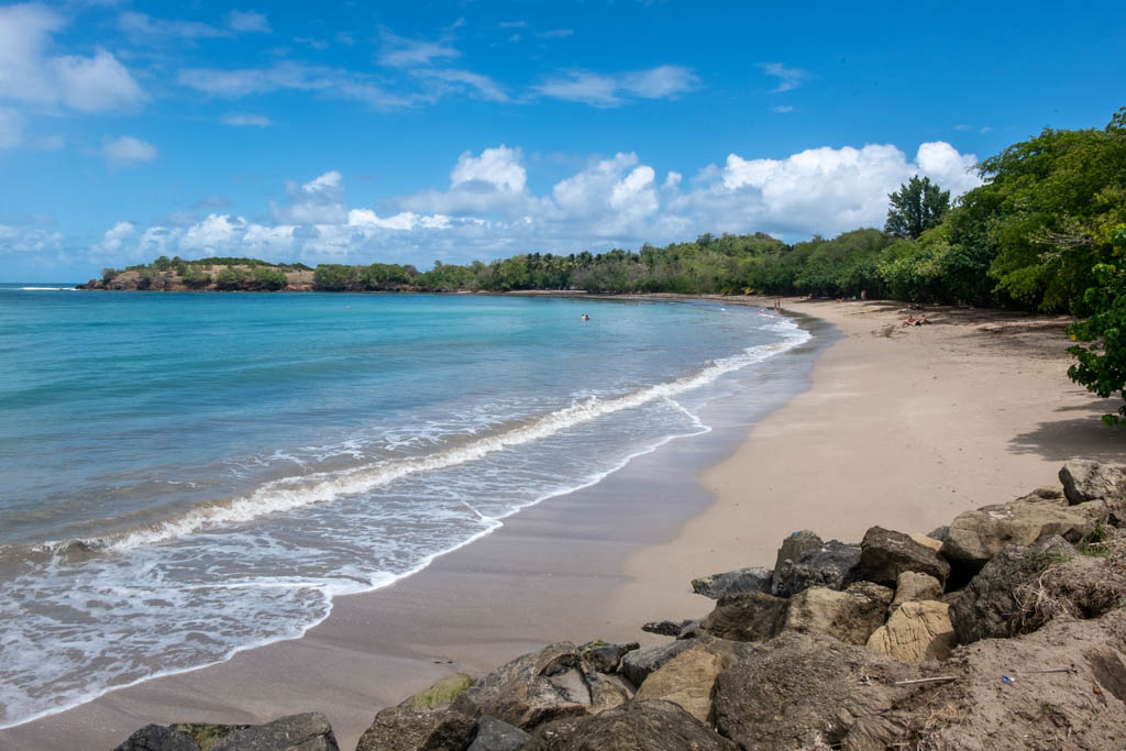 martinique plage de la caravelle