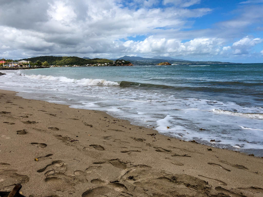 martinique plage de la caravelle